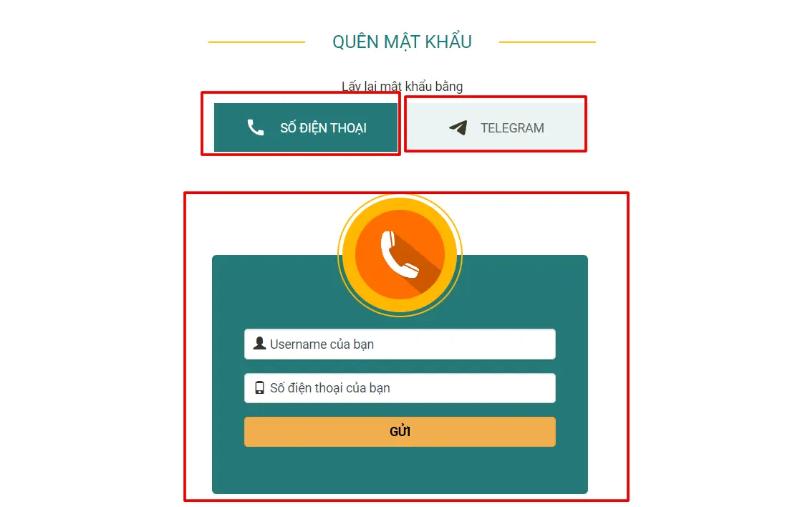 Cách đăng nhập Five88 khi quên mật khẩu  