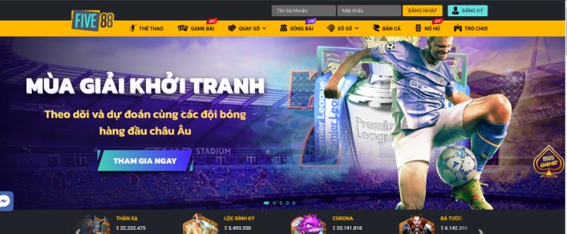 Hướng dẫn đăng nhập Five88 trên máy tính 